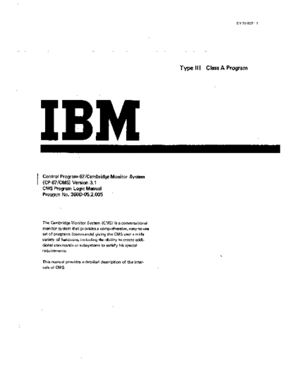 IBM GY20-0591-1 CMS PLM Oct71  IBM 360 cms GY20-0591-1_CMS_PLM_Oct71.pdf