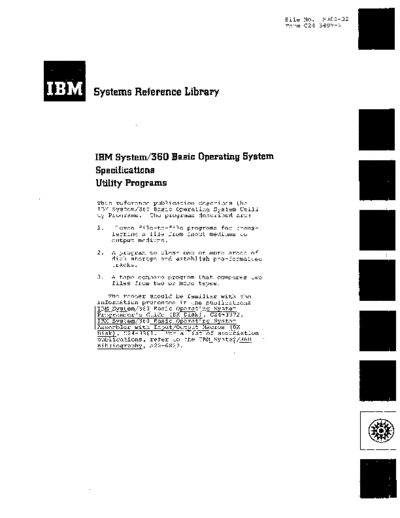 IBM C24-3409-2 BOSutil Dec65  IBM 360 bos_bps C24-3409-2_BOSutil_Dec65.pdf
