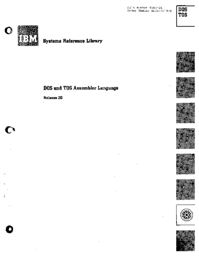 IBM GC24-3414-9 Disk and Tape Operating Systems Assembler Language Rel 26 Jul72  IBM 360 dos GC24-3414-9_Disk_and_Tape_Operating_Systems_Assembler_Language_Rel_26_Jul72.pdf