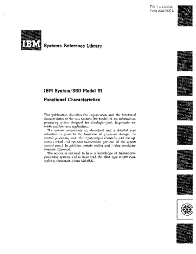 IBM A22-6907-2 360-91 funcChar  IBM 360 funcChar A22-6907-2_360-91_funcChar.pdf