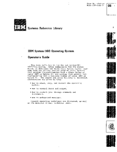 IBM C28-6540-7 360 operGuide  IBM 360 operatingGuide C28-6540-7_360_operGuide.pdf