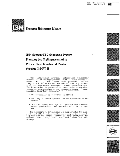 IBM C27-6939-0 Planning for MFT II Oct67  IBM 360 os C27-6939-0_Planning_for_MFT_II_Oct67.pdf