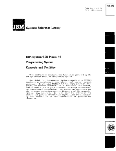 IBM C28-6810-0 360-44 PgmgSys 1966  IBM 360 model44 C28-6810-0_360-44_PgmgSys_1966.pdf