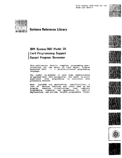 IBM C26-3600-6 360-20 cardRPG 1968  IBM 360 model20 C26-3600-6_360-20_cardRPG_1968.pdf