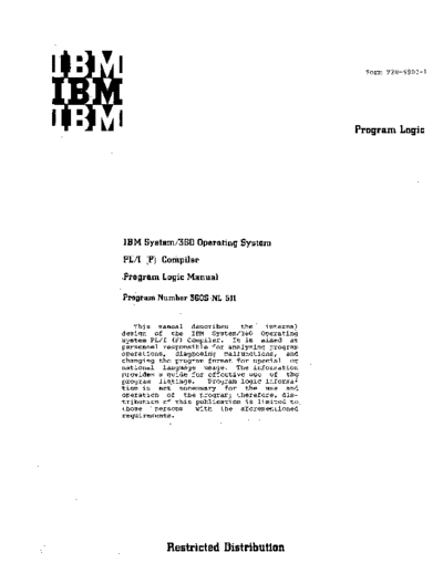 IBM Y28-6800-1 PL1(F) PLM Sep66  IBM 360 pli Y28-6800-1_PL1(F)_PLM_Sep66.pdf