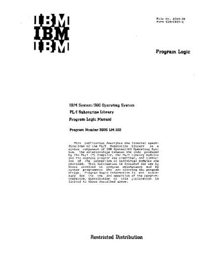 IBM Y28 6801-4 PL1subrPLM Nov68  IBM 360 pli Y28_6801-4_PL1subrPLM_Nov68.pdf
