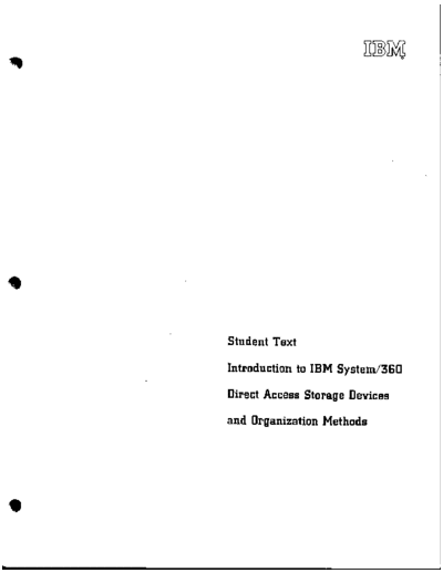 IBM C20-1649-3 DASD studentText  IBM 360 training C20-1649-3_DASD_studentText.pdf