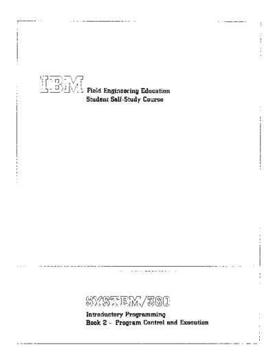 IBM R23-2950 360 SelfStudyBook2  IBM 360 training R23-2950_360_SelfStudyBook2.pdf