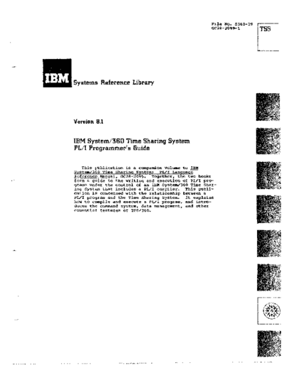 IBM GC28-2049-1 Time Sharing System PLI Programmers Guide Sep71  IBM 360 tss GC28-2049-1_Time_Sharing_System_PLI_Programmers_Guide_Sep71.pdf
