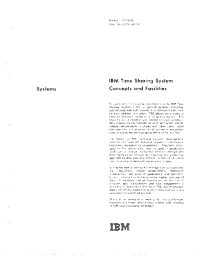 IBM GC28-2003-6 Time Sharing System Concepts and Facilities Apr78  IBM 360 tss GC28-2003-6_Time_Sharing_System_Concepts_and_Facilities_Apr78.pdf