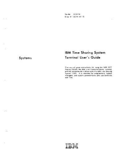 IBM GC28-2017-5 Time Sharing System Terminal Users Guide Jun78  IBM 360 tss GC28-2017-5_Time_Sharing_System_Terminal_Users_Guide_Jun78.pdf