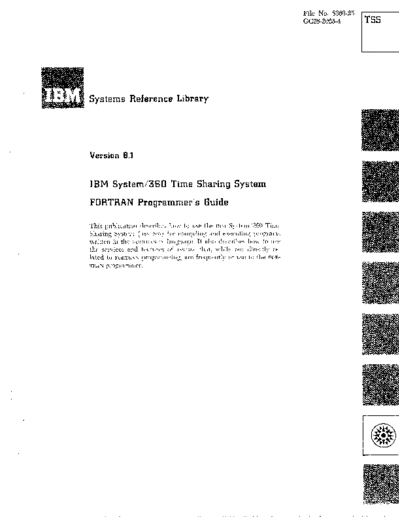 IBM GC28-2025-4 Time Sharing System FORTRAN Programmers Guide Sep71  IBM 360 tss GC28-2025-4_Time_Sharing_System_FORTRAN_Programmers_Guide_Sep71.pdf
