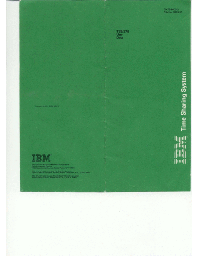 IBM GX28-6400-3_TSS_370_User_Data_Jul78  IBM 360 tss GX28-6400-3_TSS_370_User_Data_Jul78.pdf