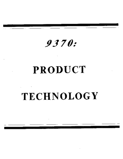 IBM 9370 Product Technology  IBM 370 9370 9370_Product_Technology.pdf