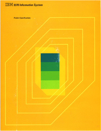 IBM G580-0747-0 9370 Product Specifications  IBM 370 9370 G580-0747-0_9370_Product_Specifications.pdf