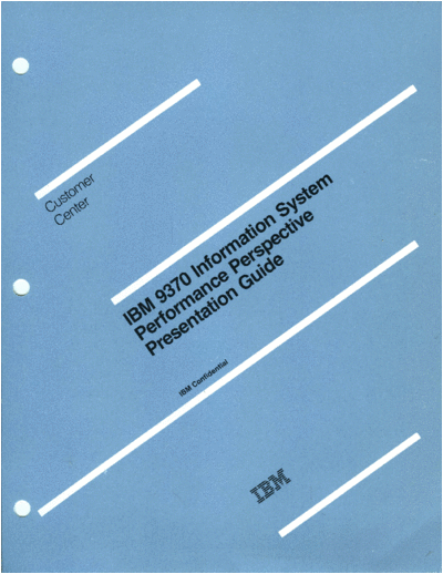 IBM ZZ60-2879 9370 Performance Perspective Presentation Guide Sep86  IBM 370 9370 ZZ60-2879_9370_Performance_Perspective_Presentation_Guide_Sep86.pdf