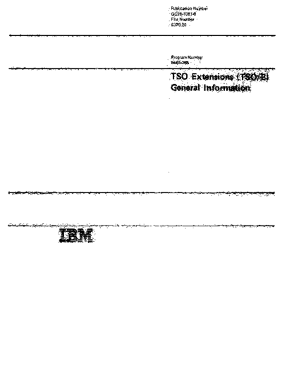 IBM GC28-1061-6 TSO Extensions General Information Apr86  IBM 370 TSO_Extensions GC28-1061-6_TSO_Extensions_General_Information_Apr86.pdf