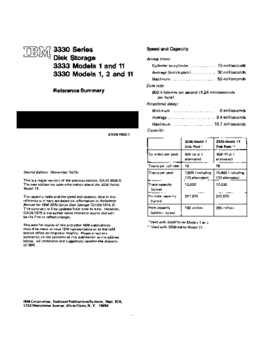 IBM GX20-1920-1 3330 Reference Summary Nov73 2up  IBM dasd reference_summary GX20-1920-1_3330_Reference_Summary_Nov73_2up.pdf