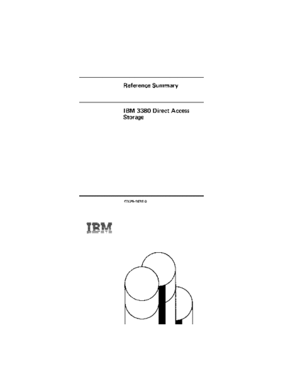 IBM GX26-1678-0 3380 Reference Summary Feb83  IBM dasd reference_summary GX26-1678-0_3380_Reference_Summary_Feb83.pdf