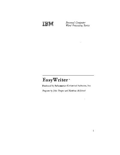 IBM EasyWriter May82  IBM pc apps EasyWriter_May82.pdf