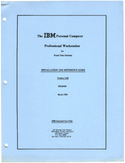 IBM IBM Professional Workstation 3.00 Mar86  IBM pc apps IBM_Professional_Workstation_3.00_Mar86.pdf