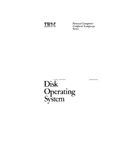 IBM IBM DOS 1.1 May82  IBM pc dos IBM_DOS_1.1_May82.pdf