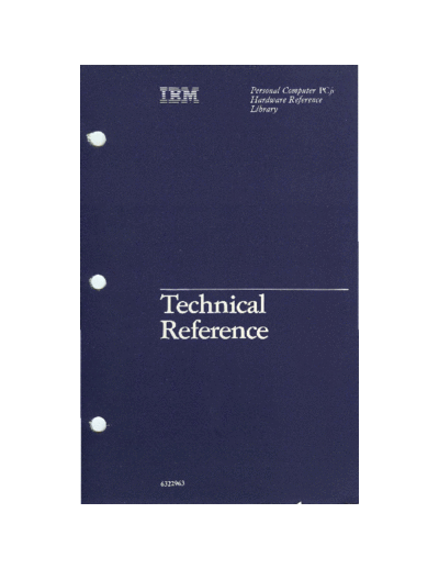 IBM PCjr Technical Reference Nov83  IBM pc pc_jr PCjr_Technical_Reference_Nov83.pdf