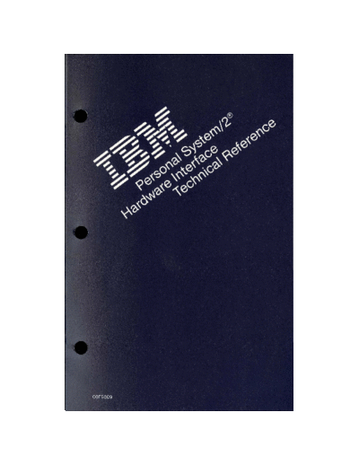 IBM Personal System 2 Hardware Interface Technical Reference May88  IBM pc ps2 Personal_System_2_Hardware_Interface_Technical_Reference_May88.pdf