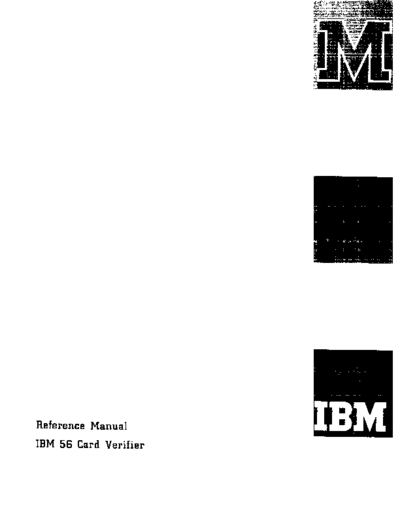 IBM A24-1018-1 56 Verifier  IBM punchedCard Verifier A24-1018-1_56_Verifier.pdf