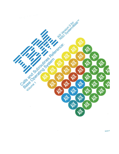 IBM SC23-2198-0 Calls and Subroutines Reference Base Operating System Vol 1 Mar90  IBM rs6000 aix_3.0 SC23-2198-0_Calls_and_Subroutines_Reference_Base_Operating_System_Vol_1_Mar90.pdf