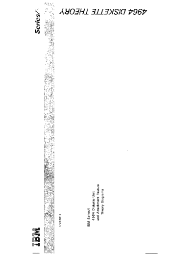 IBM SY34-0044-1 4964 Diskette Unit Theory Diagrams Jan78  IBM series1 ce SY34-0044-1_4964_Diskette_Unit_Theory_Diagrams_Jan78.pdf