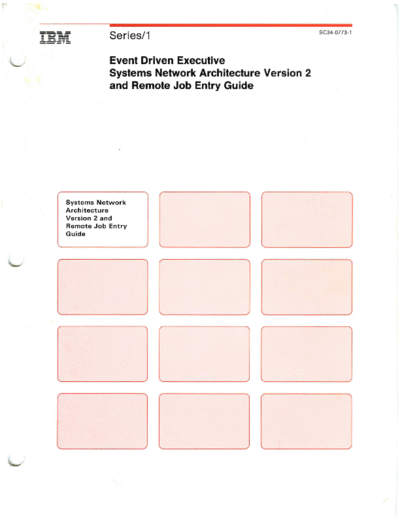 IBM SC34-0773-1 SNA Version 2 and Remote Job Entry Guide Oct87  IBM series1 edx SC34-0773-1_SNA_Version_2_and_Remote_Job_Entry_Guide_Oct87.pdf