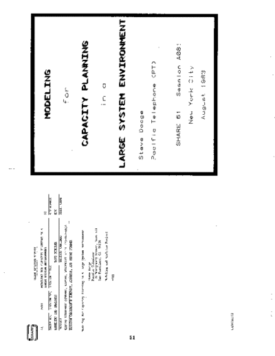 IBM A081 Modeling for Capacity Planning in a Large Systems Environment; Dodge  IBM share SHARE_61_Proceedings_Volume_1_Summer_1983 A081 Modeling for Capacity Planning in a Large Systems Environment; Dodge.pdf