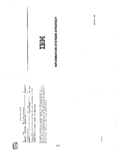 IBM M003   Information Systems Strategy; unknown  IBM share SHARE_61_Proceedings_Volume_1_Summer_1983 M003 IBM Information Systems Strategy; unknown.pdf