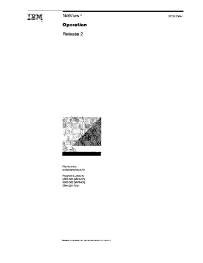 IBM SC30-3364-1_NetView_Operation_Rel_2_Oct87  IBM sna netview SC30-3364-1_NetView_Operation_Rel_2_Oct87.pdf