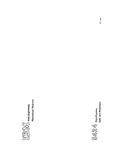 IBM SY31-0254-1 5424 FEMDM Feb71  IBM system3 fe SY31-0254-1_5424_FEMDM_Feb71.pdf