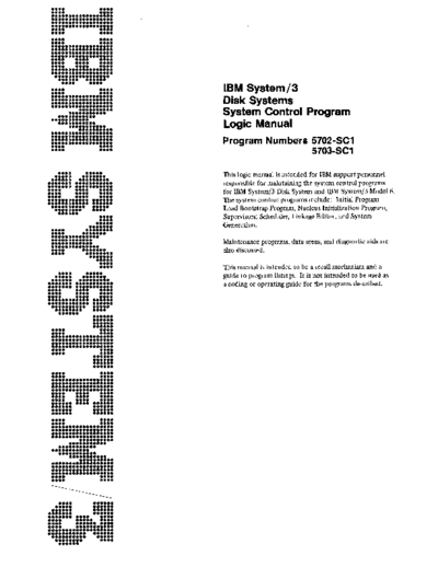 IBM SY21-0502-2 System3 SystemControlProgram PLM Mar71  IBM system3 plm SY21-0502-2_System3_SystemControlProgram_PLM_Mar71.pdf