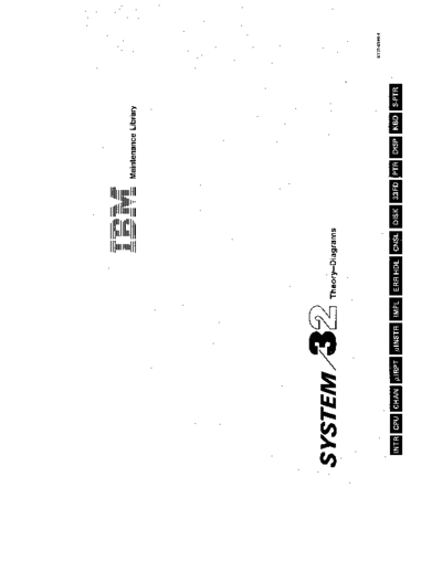 IBM SY31-0346-4 5320 Theory-Diagrams Vol5 May77  IBM system32 fe SY31-0346-4_5320_Theory-Diagrams_Vol5_May77.pdf