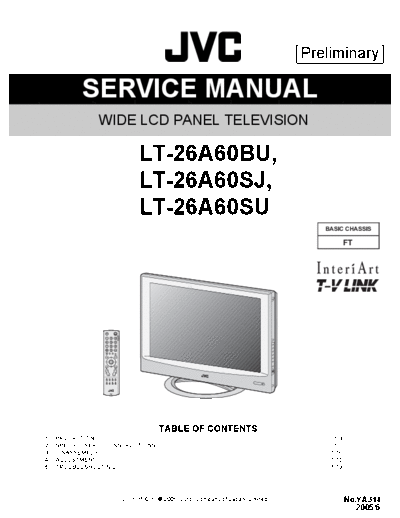JVC JVC FT LT-26A60BU LCD TV [SM]  JVC Monitor JVC_FT_LT-26A60BU_LCD_TV_[SM].pdf
