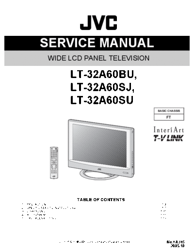 JVC JVC FT LT-32A60BU LCD TV [SM]  JVC Monitor JVC_FT_LT-32A60BU_LCD_TV_[SM].pdf