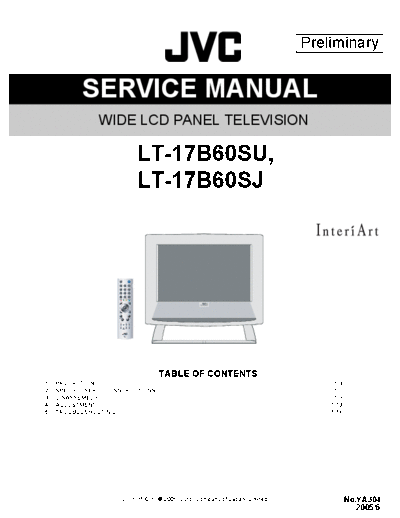 JVC JVC LT-17B60SU LCD TV [SM]  JVC Monitor JVC_LT-17B60SU_LCD_TV_[SM].pdf