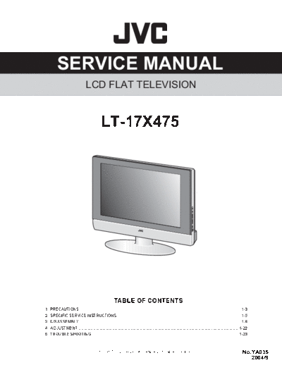 JVC JVC_LT-17X475_LCD_TV_[SM]  JVC Monitor JVC_LT-17X475_LCD_TV_[SM].pdf