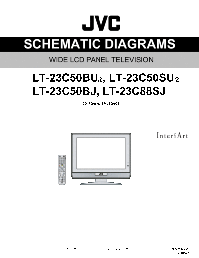 JVC JVC LT-23C50BU LCD TV [SM]  JVC Monitor JVC_LT-23C50BU_LCD_TV_[SM].pdf