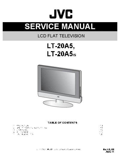 JVC JVC LT-20A5 LCD TV [SM]  JVC Monitor JVC_LT-20A5_LCD_TV_[SM].pdf