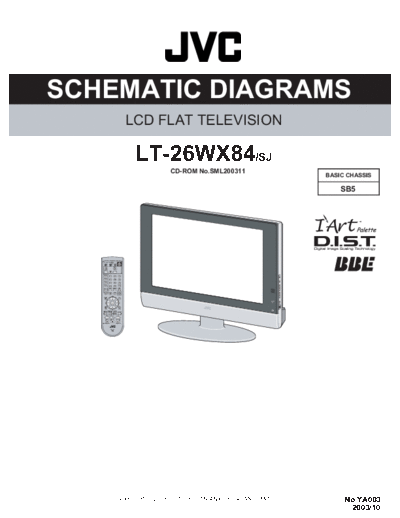 JVC JVC SB5 LT-26WX84 LCD TV [SM]  JVC Monitor JVC_SB5_LT-26WX84_LCD_TV_[SM].pdf