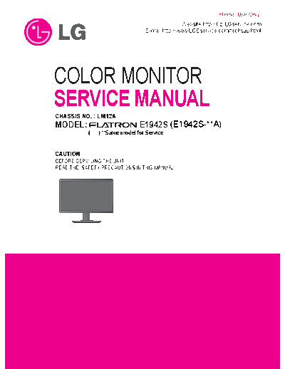 LG 1-LG-E1942S  LG Monitors E1942 1-LG-E1942S.pdf