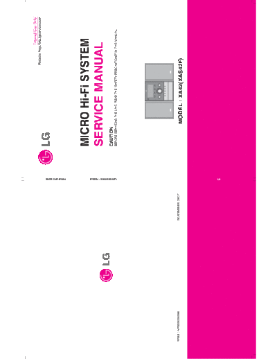 LG XA42 SB-EX-SI 1234255661  LG Audio XA42 XA42_SB-EX-SI_1234255661.pdf