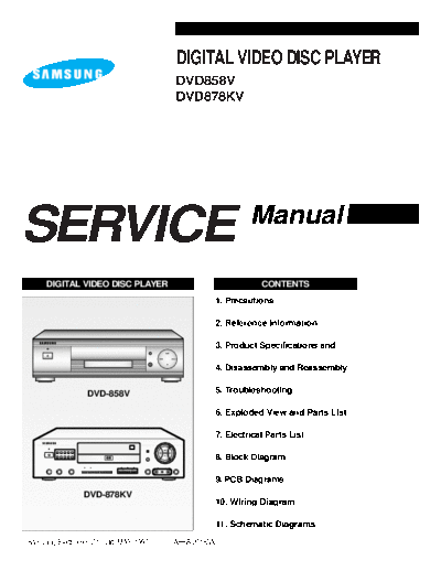 LG DVD-858V_878KV  LG DVD DVD858 878 DVD-858V_878KV.pdf