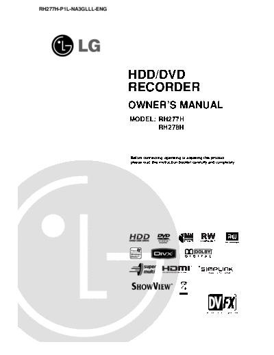 LG RH277H BA 1264491911  LG DVD RH265-RH266-HDR776 RH277H_BA_1264491911.pdf