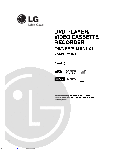 LG v390h  LG DVD Video V390H v390h.pdf